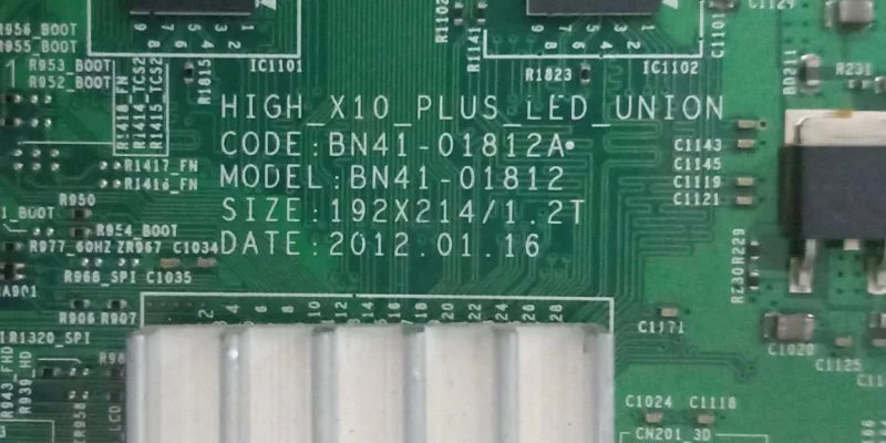 BN41-01812A, BN94-05970A, SAMSUNG UE32ES5500 MAİNBOARD ANAKART