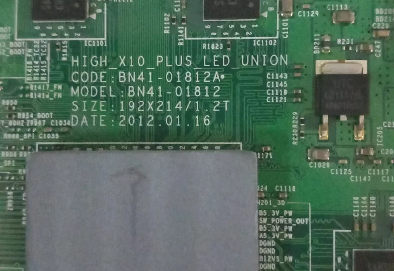 BN41-01812A, BN94-05873R, SAMSUNG UE50ES6100 MAİNBOARD ANAKART