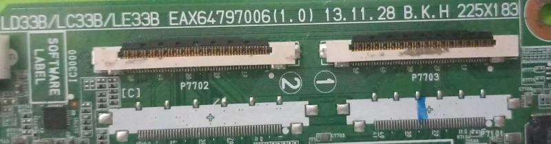 EAX64797006 (1.0) EBU62134921, LG 55LA660S MAİNBOARD ANAKART