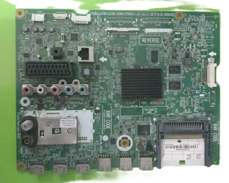 EAX64797003 (1.2), EBT62345917, LG 32LN570S MAİNBOARD ANAKART