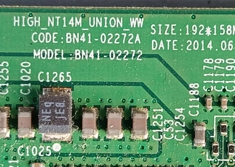 BN41-02272A, BN94-10485L SAMSUNG UE58J5270AS MAİNBOARD ANAKART