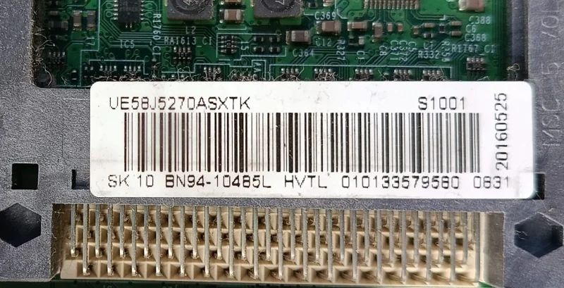 BN41-02272A, BN94-10485L SAMSUNG UE58J5270AS MAİNBOARD ANAKART