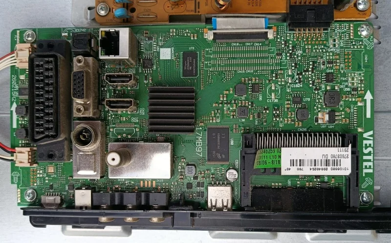 17MB97, 10106660, 27603780, REGAL 49R6012F2 MAİNBOARD ANAKART