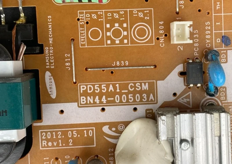BN44-00503A, PD55A1_CSM, SAMSUNG UE50ES5500W POWER BESLEME