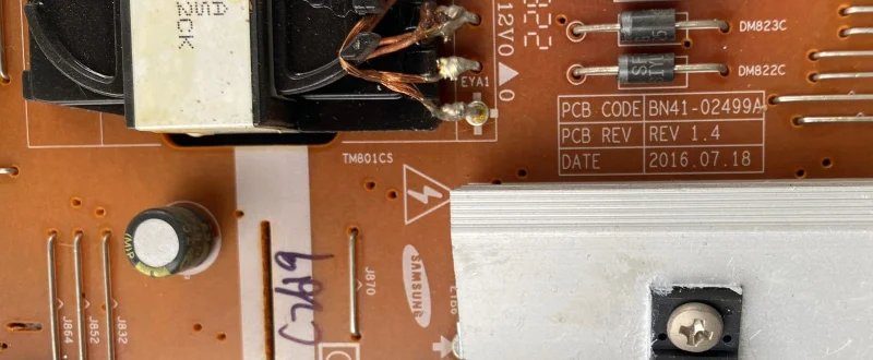 BN41-02499A, BN94-10711B, SAMSUNG UE40KU7000U POWER BESLEME