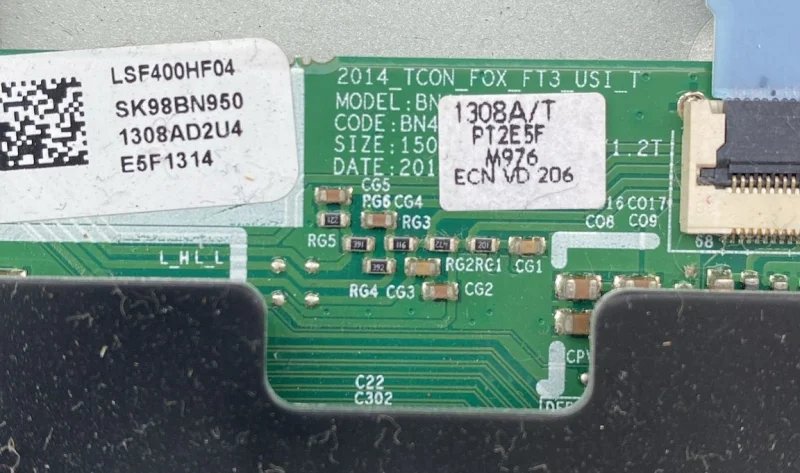 BN41-02110A, LSF400HF04 Samsung Ue40h6270 T Con Board