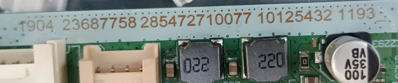 17MB230, 10125432, 23687758, VESTEL 50U9500 MAİNBOARD ANAKART