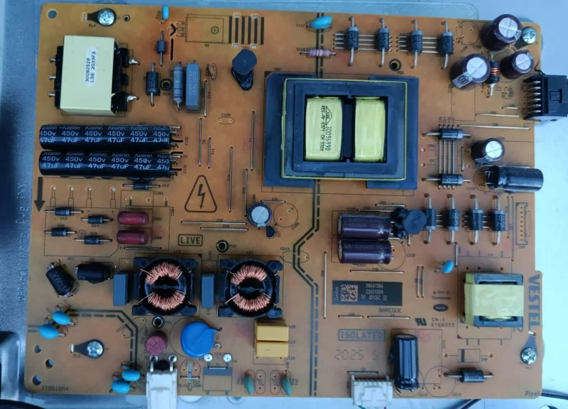 17IPS72, 28547364, 23521004, VESTEL 50U9500 POWER BESLEME