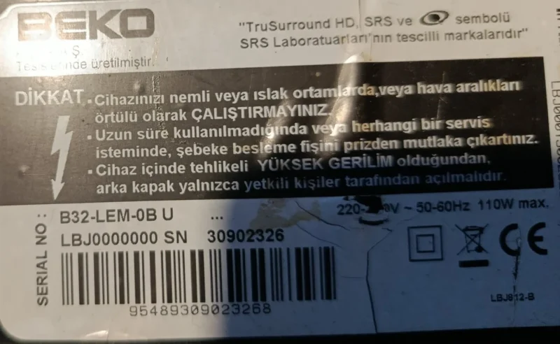 V323-A05, MT3151A05-1 Beko B32-Lem-Ob U LED DRİVER