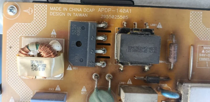 APDP-140A1, ARÇELİK A43L 5531 4B2 POWER BESLEME