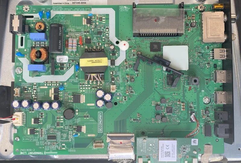 ZNG190R-2, TLZAHZ, BEKO B40 A 670 A MAİNBOARD ANAKART