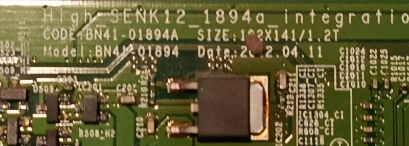 BN41-01894A, BN94-05875Y, SAMSUNG UE40EH6030 MAİNBOARD ANAKART