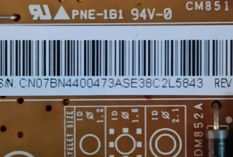 BN44-00473A, PD46G0 BSM, SAMSUNG UE40D5003BW POWER BESLEME