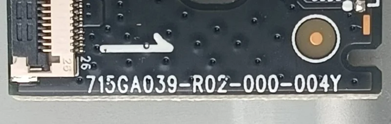 715GA039-R02-000-004Y, PHİLİPS 55PUS7805/62 KUMANDA GÖZÜ SENSÖR