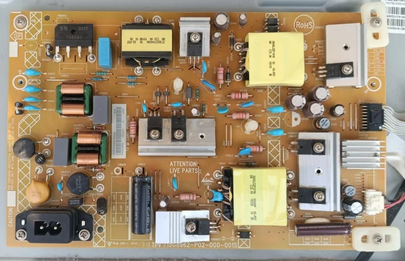 715G8962-P02-000-001S, PHİLİPS 43PFS5803/12 POWER BESLEME