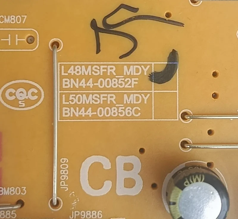 BN44-00852F, L48MSFR_MDY, SAMSUNG UE40N5300AU POWER BESLEME