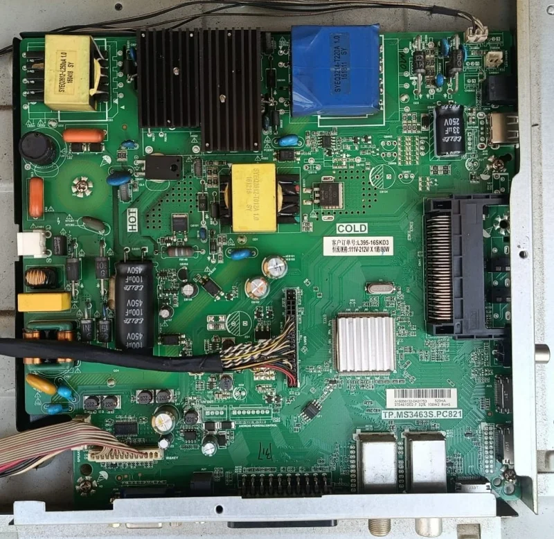 TP.MS3463S.PC821, AWOX AWX55140 MAİNBOARD ANAKART