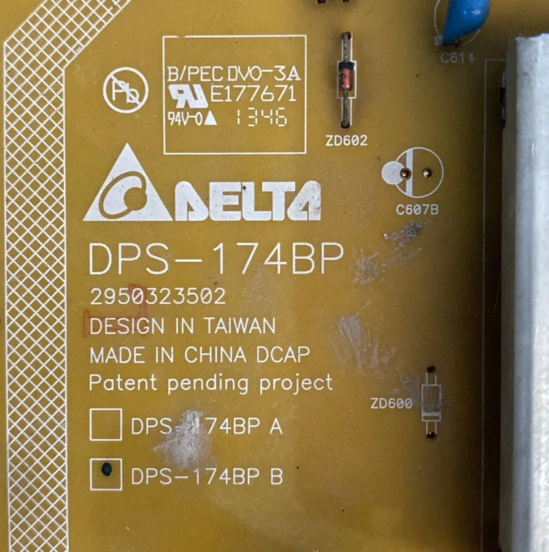 DPS-174BP B, ZBT910R, ARÇELİK BEKO POWER BESLEME