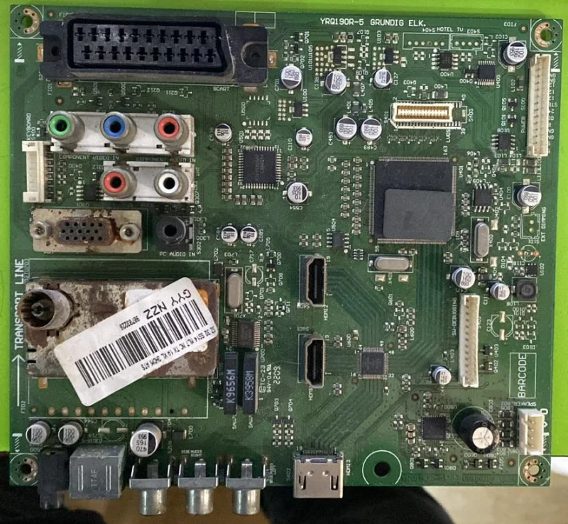 YRQ190R-5, GYYNZZ Arçelik TV82-503 B HD MAİNBOARD ANAKART