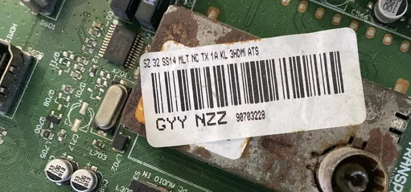 YRQ190R-5, GYYNZZ Arçelik TV82-503 B HD MAİNBOARD ANAKART