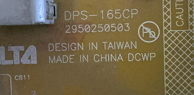 DPS-165CP, 2950250503, TOSHİBA POWER BESLEME