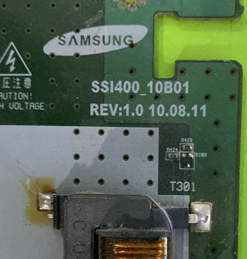 SSI400_10B01 REV:1.0 SAMSUNG İNVERTER KARTI