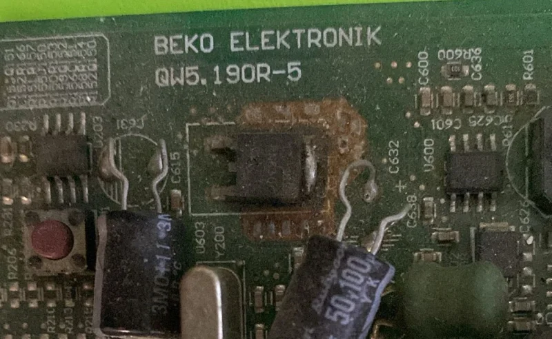 QW5.190R-5, BEKO ARÇELİK MAİNBOARD ANAKART