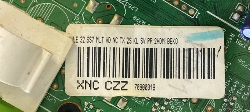 LW8.190R-1, XNCCZZ BEKO ARÇELİK MAİNBOARD ANAKART