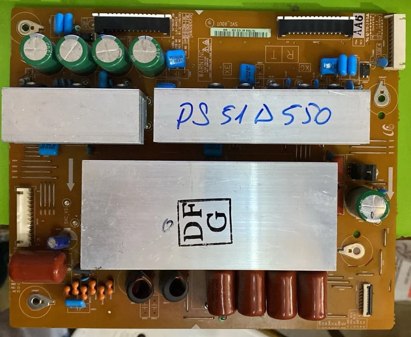 LJ41-09422A, LJ92-01763A, 50 DH/DF, SAMSUNG PS51D550C, Z SUS