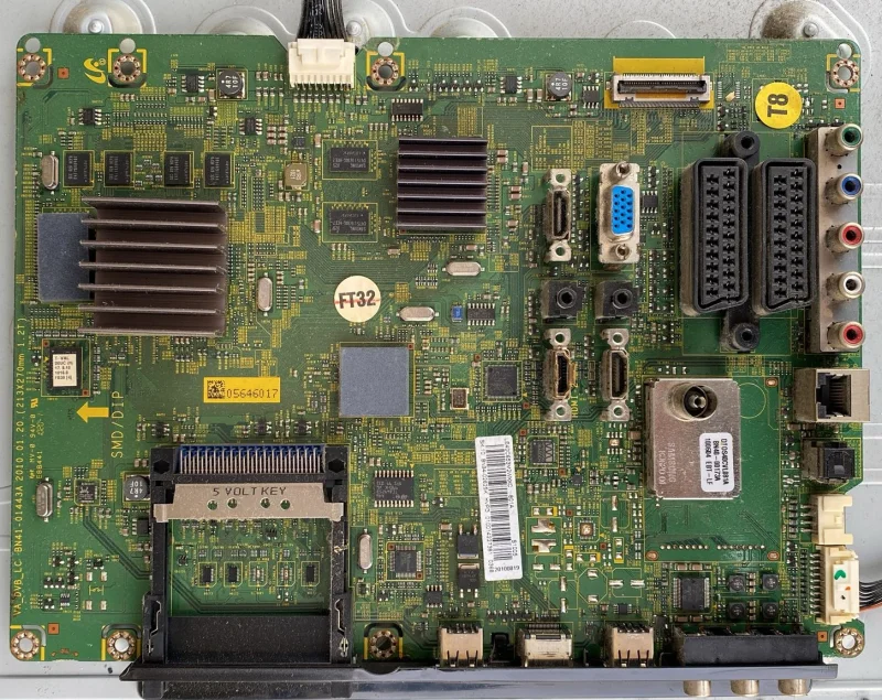 BN41-01443A, BN94-02625K, SAMSUNG LE40C653 MAİNBOARD ANAKART