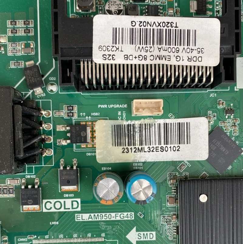 EL.AM950.FG48, T320XVN02 STRONG ML32ES2000 MAİNBOARD ANAKART