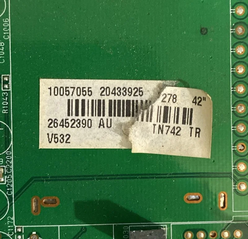 17MB15E-7, 10057055, 20433925 VESTEL MİLLENİUM 42722 MAİNBOARD ANAKART