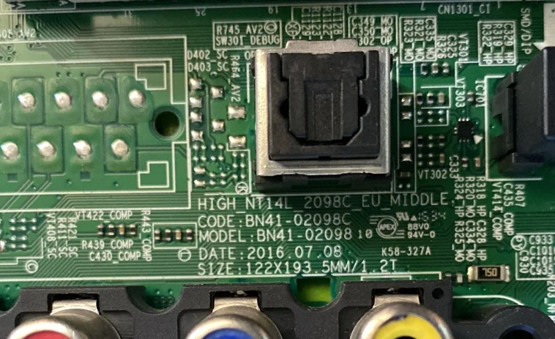 BN41-02098C, BN94-10856C SAMSUNG UE40K5000 MAİNBOARD ANAKART