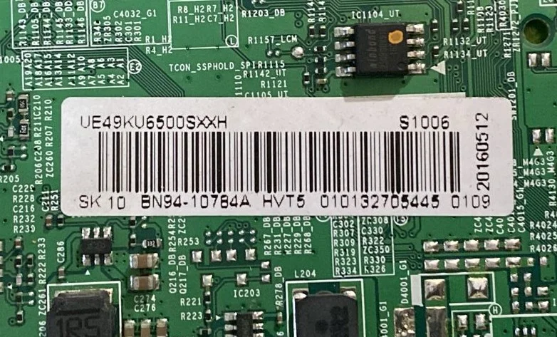 BN41-02528A, BN94-10784A, SAMSUNG UE49KU7500 MAİNBOARD ANAKART