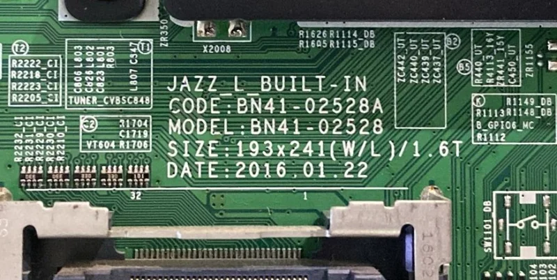 BN41-02528A, BN94-10784A, SAMSUNG UE49KU7500 MAİNBOARD ANAKART