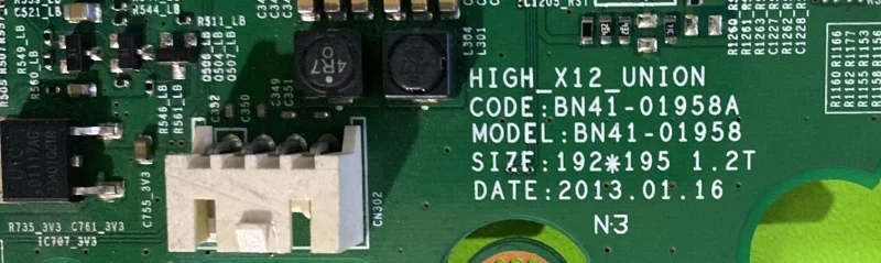 BN41-01958A, BN94-06409S, SAMSUNG UE32F5570 MAİNBOARD ANAKART
