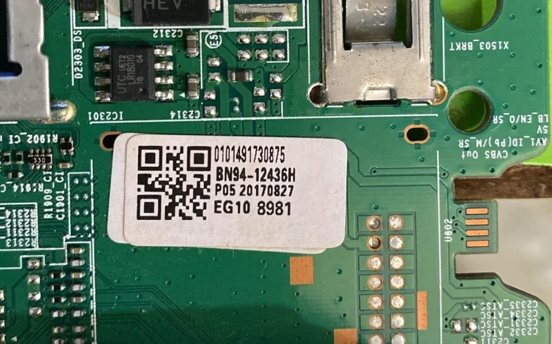 BN41-02568B, BN94-12436H SAMSUNG UE50MU7000 MAİNBOARD ANAKART