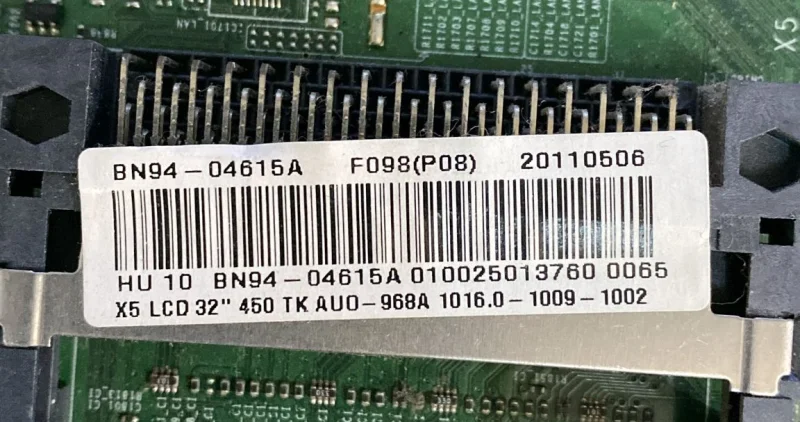BN41-01603B, BN94-04615A SAMSUNG LE32D450 MAİNBOARD ANAKART