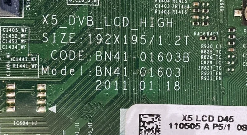BN41-01603B, BN94-04615A SAMSUNG LE32D450 MAİNBOARD ANAKART