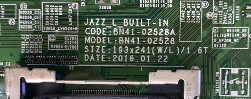 BN41-02528A, BN94-10798B, SAMSUNG UE40KU7000 MAİNBOARD ANAKART