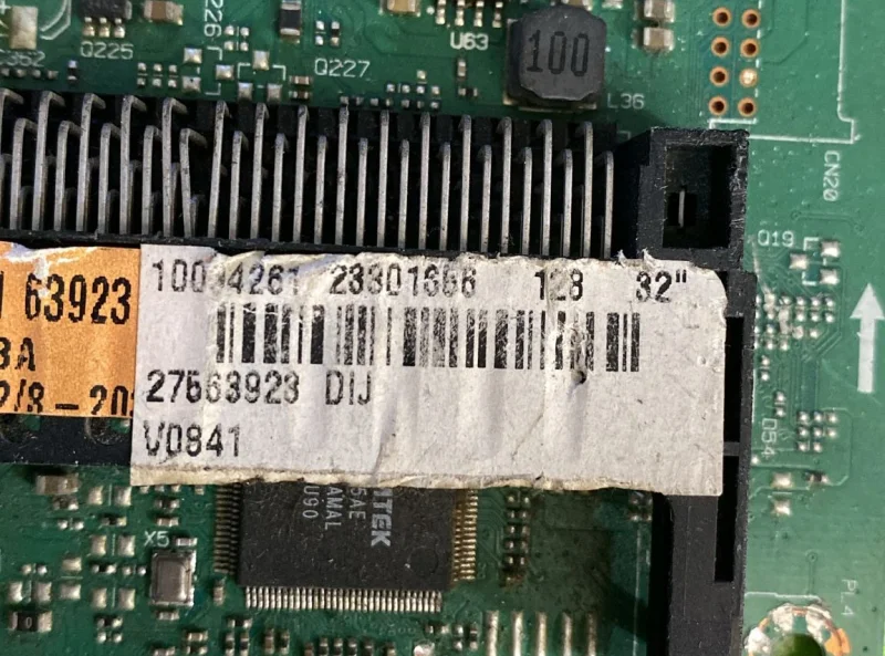 17MB82S, 23301656, 10094261 FINLUX 32FX410H MAİNBOARD ANAKART