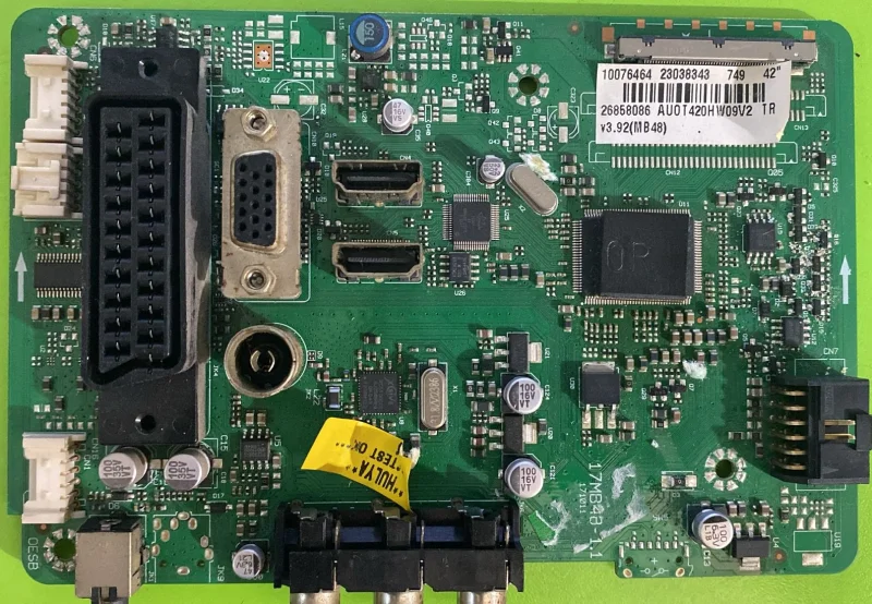 17MB48-1.1, 10076464, 23038343 VESTEL 42VF3010 MAİNBOARD ANAKART