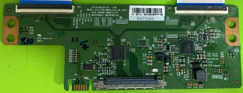 6870C-0801A, V17_FHD_60HZ_CIC_4L_07 TCON KART
