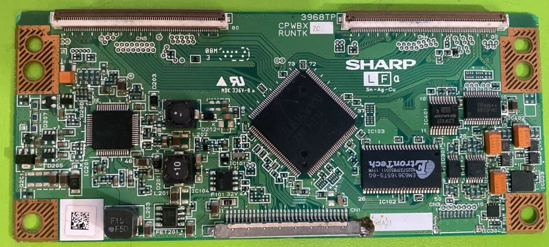 3968TP CPWBX RUNTK SHARP TCON KARTI