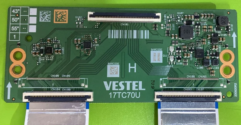 17TC70U VESTEL TOHİBA TCON KARTI