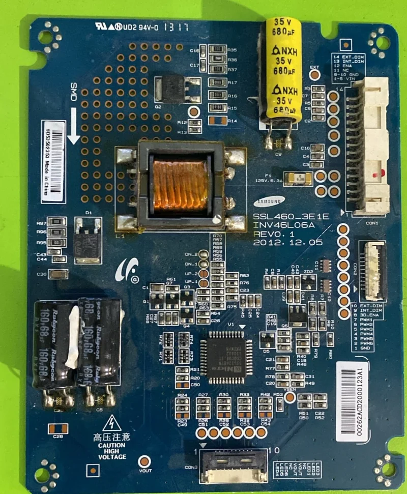 SSL460_3E1E, INV46L06A REV0.1 LED DRİVER