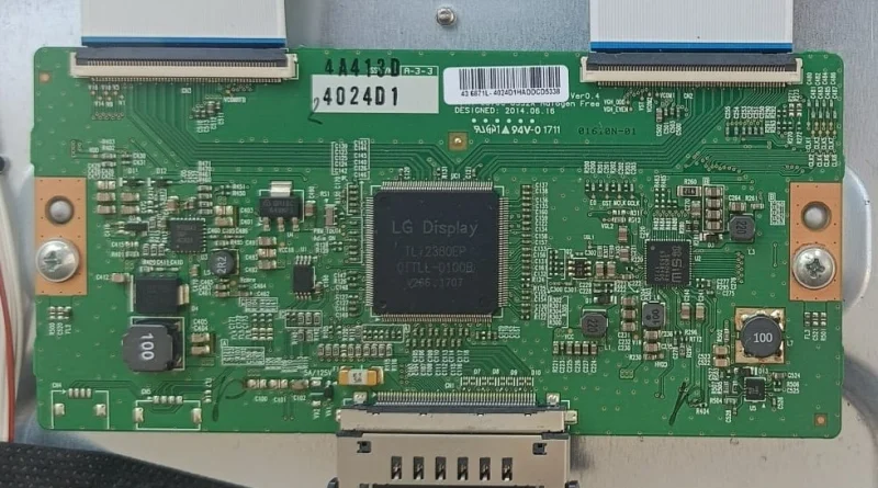 6870C-0552A, V15 43UHD TM120 VESTEL 43UB9100 TCON KARTI
