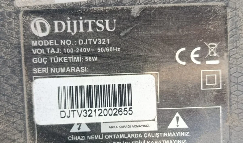 TP.MS3663S.PB818 DİJİTSU DJTV321 MAİNBOARD ANAKART