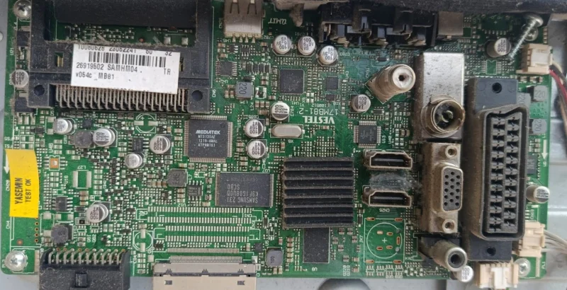 17MB81-2 10080628, 23052241 VESTEL 32PF5040 MAİNBOARD ANAKART