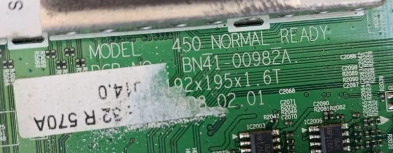 BN41-00982A, BN94-02123Y SAMSUNG LE32A431T2 MAİNBOARD ANAKART